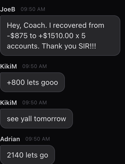 Original member chat screenshot: JoeB, KikiM and Adrian · March 30, 2026