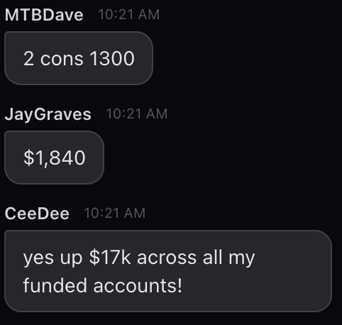 Original member chat screenshot: MTBDave, JayGraves and CeeDee · February 11, 2026